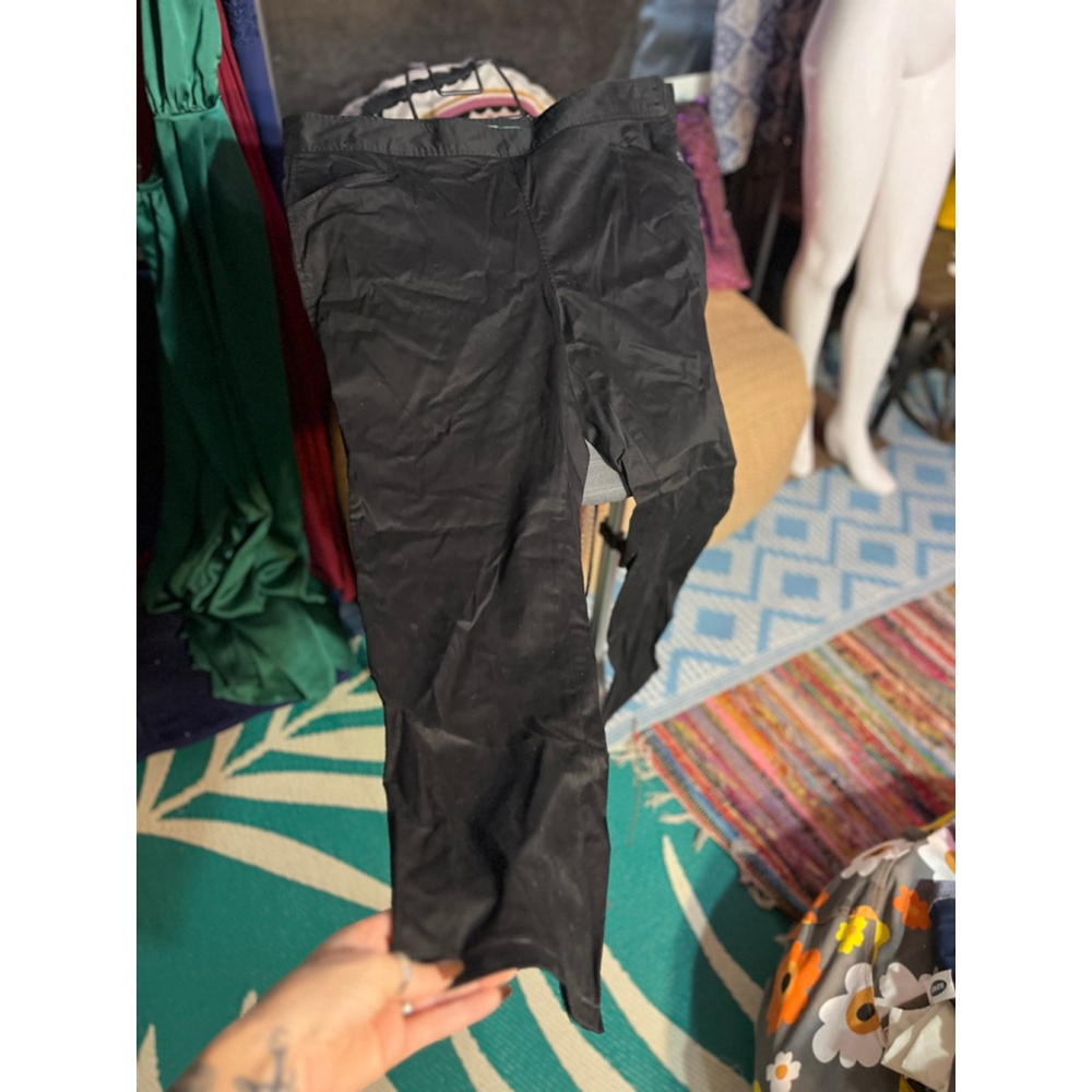 Women's LAUREN Ralph Lauren Black Trousers Plus Size 16